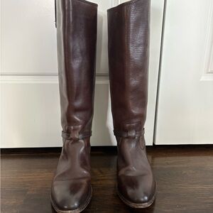 Frye Women's Brown Heeled Boots